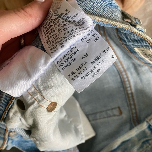 Levi Jean shorts high rise - Picture 2 of 3